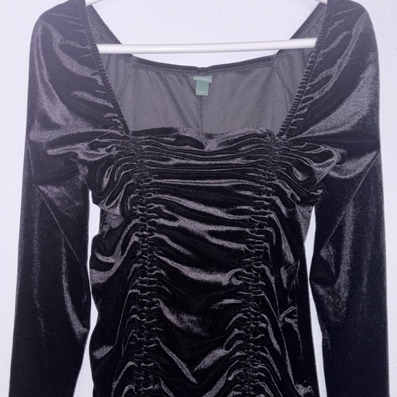 Wild Fable Velvet Dress - Picture 2 of 8